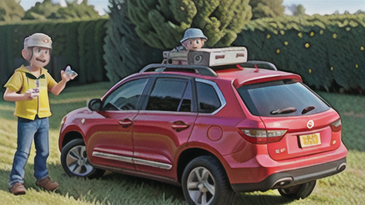 セキュリティ会社の車両について